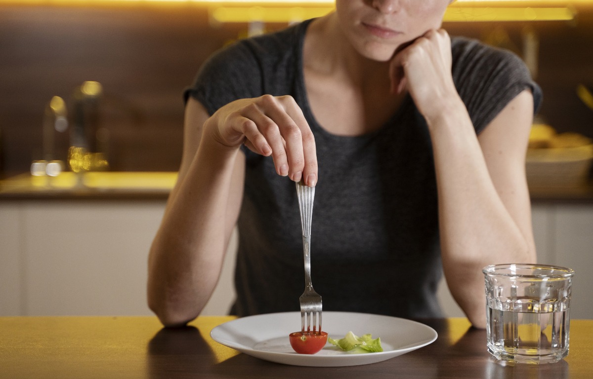 Errores nutricionales, comer demasiado poco